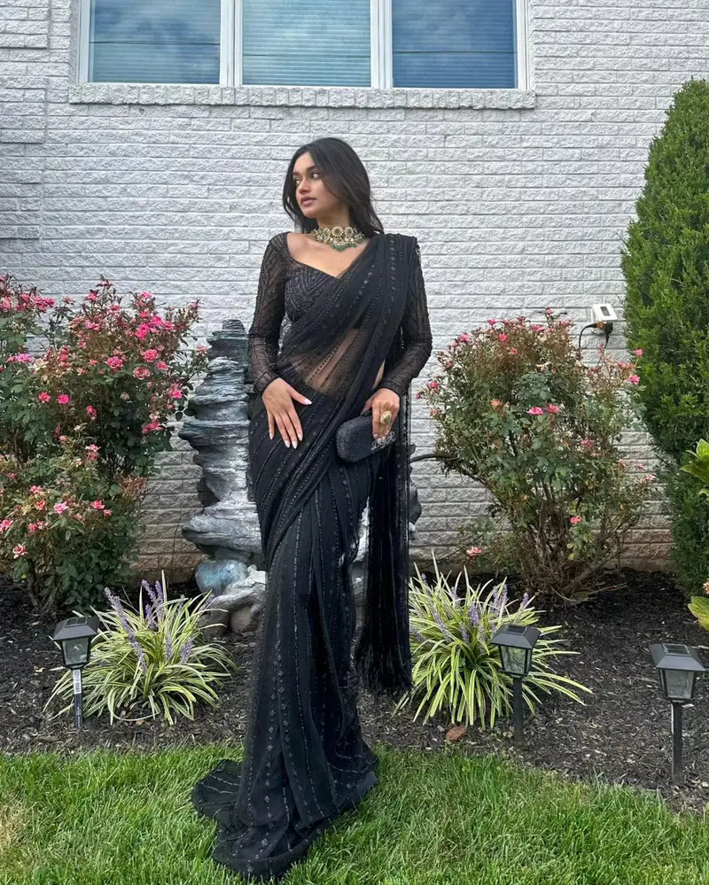 Tara Sequins Work Mono Net Party Wear Sarees Catalog